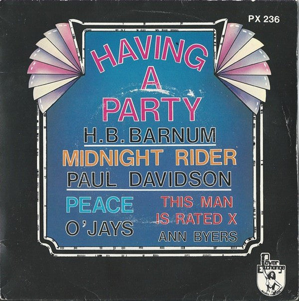 Various : Having A Party (7", EP, M/Print)