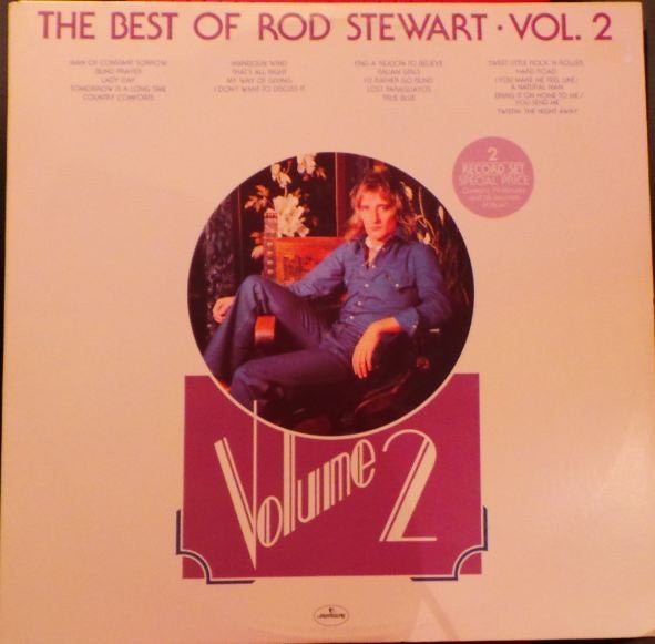 Rod Stewart : The Best Of Rod Stewart Vol. 2 (2xLP, Comp)