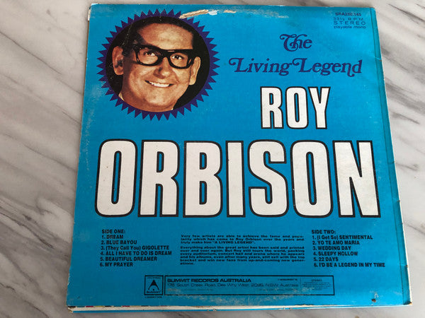 Roy Orbison : The Living Legend (LP, Comp)