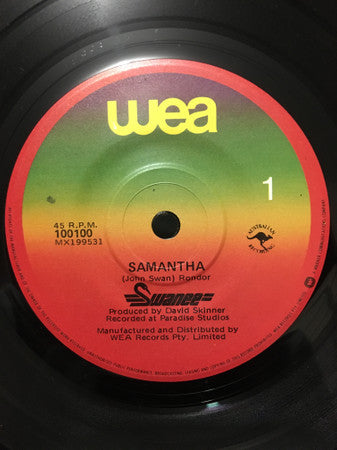Swanee : Samantha (7", Single)
