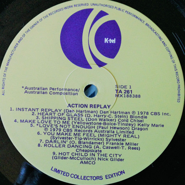 Various : Action Replay (LP, Comp)