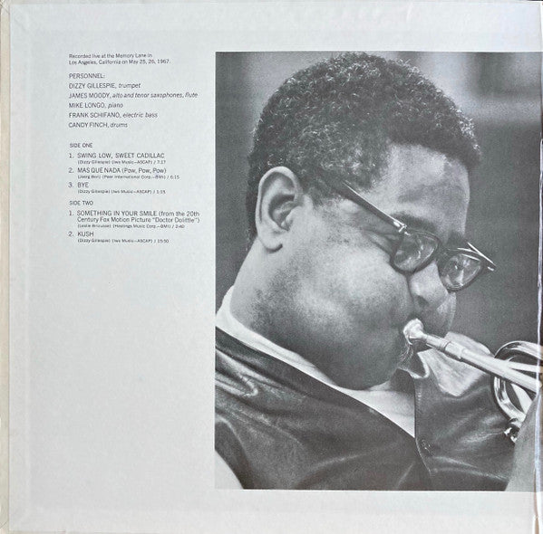 Dizzy Gillespie : Swing Low, Sweet Cadillac (LP, Album, RE, Gat)
