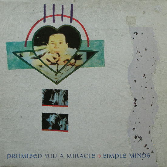 Simple Minds : Promised You A Miracle (12", Single)