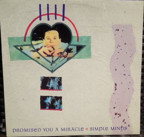 Simple Minds : Promised You A Miracle (12", Single)