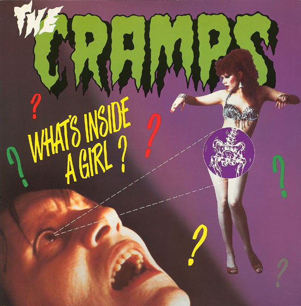 The Cramps : What's Inside A Girl? (12", Whi)
