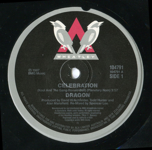 Dragon (5) : Celebration (7", Single, Gen)