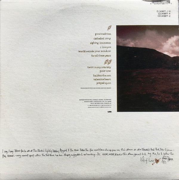 Tanita Tikaram : Ancient Heart (LP, Album)