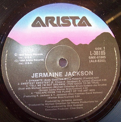 Jermaine Jackson : Jermaine Jackson (LP, Album)