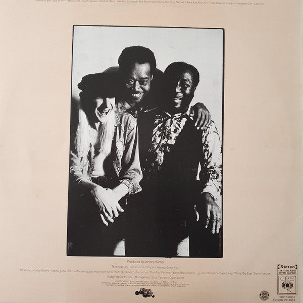 Muddy Waters : Hard Again (LP, Album)