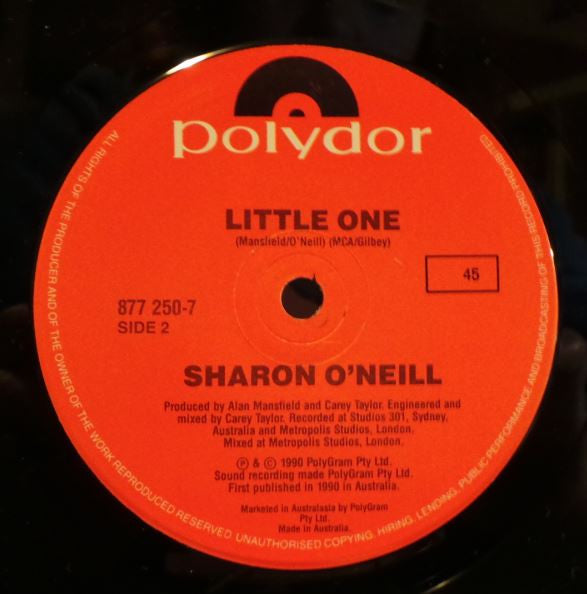 Sharon O'Neill : Satin Sheets (7", Single)