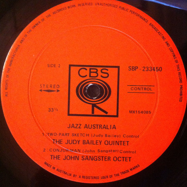 Various : Jazz Australia (LP, Album)