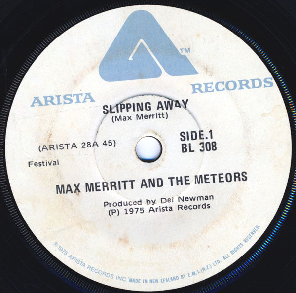 Max Merritt And The Meteors : Slipping Away (7", Single)
