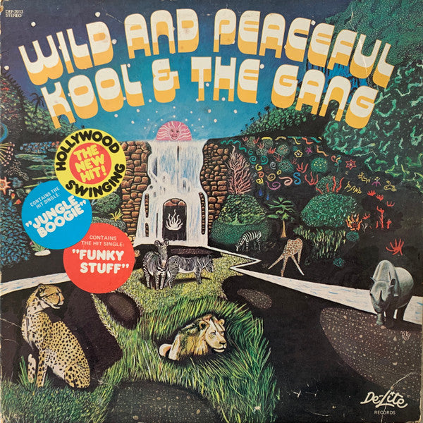 Kool & The Gang : Wild And Peaceful (LP, Album, RP, Mon)