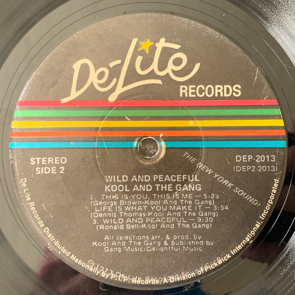 Kool & The Gang : Wild And Peaceful (LP, Album, RP, Mon)