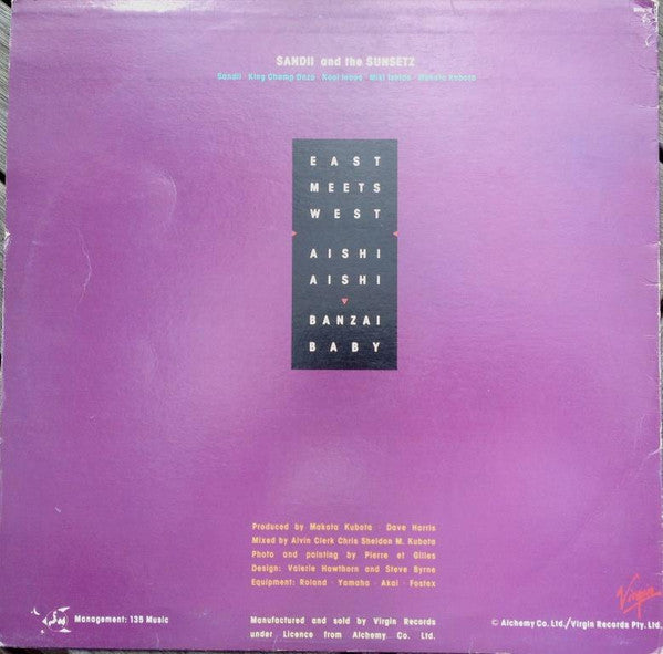 Sandii & The Sunsetz : East Meets West (12", Single)