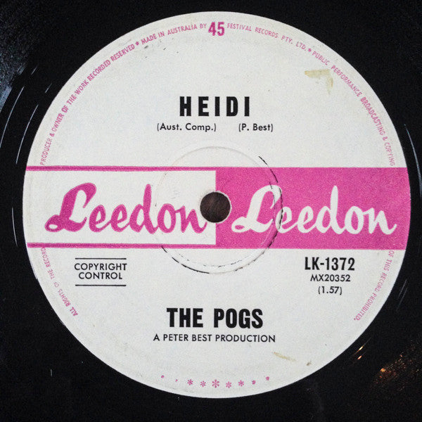 The Pogs : Claret And Tears (7", Single)