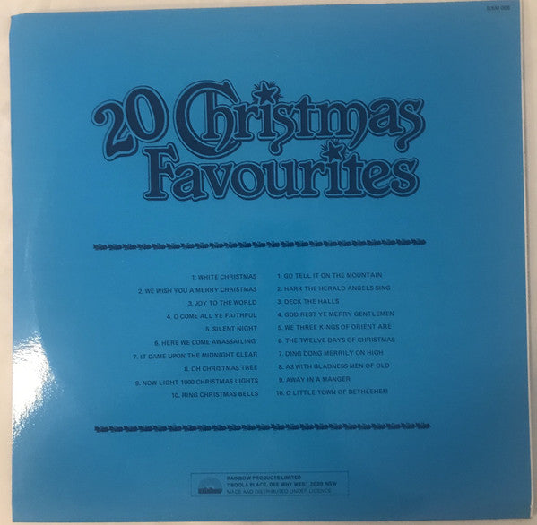 The Mike Sammes Singers* : 20 Christmas Favourites (LP, Comp)