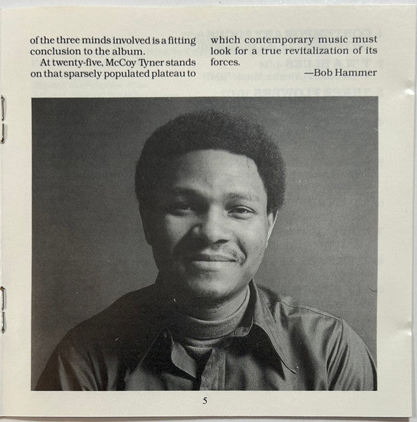 McCoy Tyner : Today And Tomorrow (CD, Album, RE)