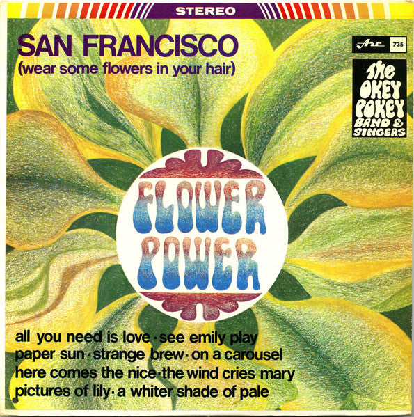 Okey Pokey Band & Singers : Flower Power (LP, Album)
