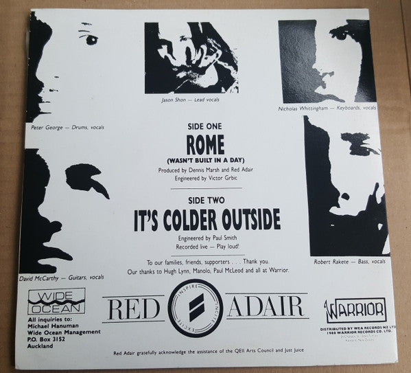 Red Adair (2) : Rome (7", Single, RE)