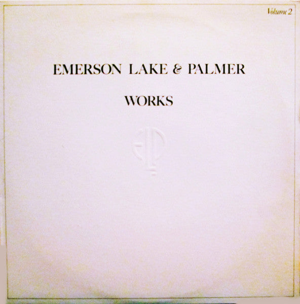 Emerson Lake & Palmer* : Works (Volume 2) (LP, Album, PR )