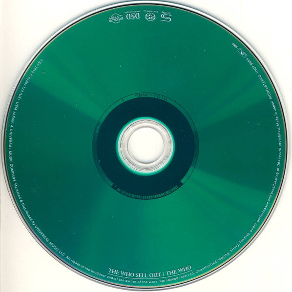 The Who : The Who Sell Out (SACD, Album, Mono, Ltd, RE, RM, SHM)