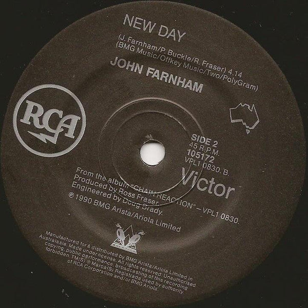 John Farnham : That's Freedom (7", Single)