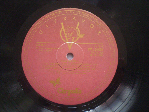Ultravox : Rage In Eden (LP, Album)