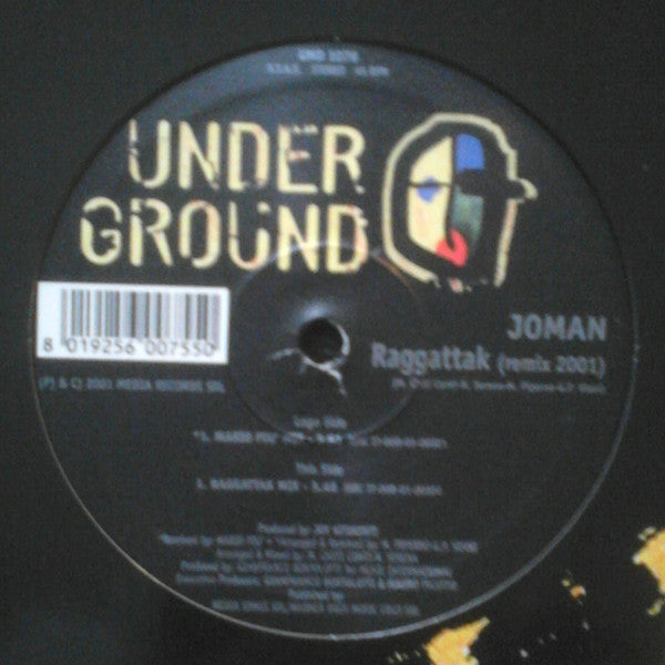Joman : Raggattak (Remix 2001) (12")
