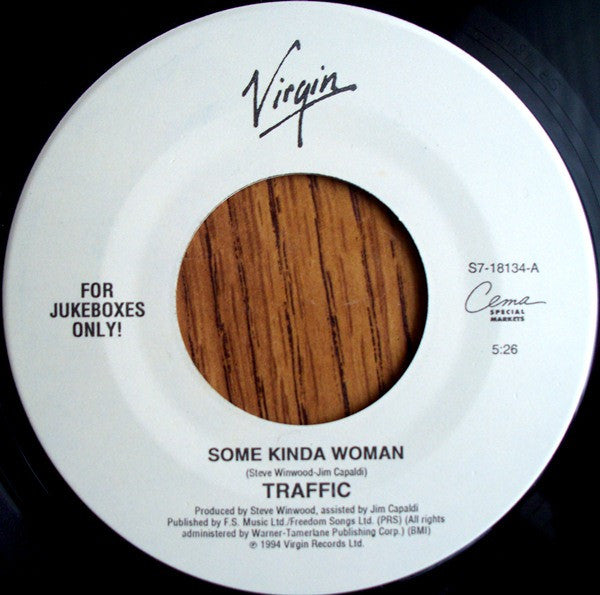 Traffic : Some Kinda Woman (7", Jukebox)