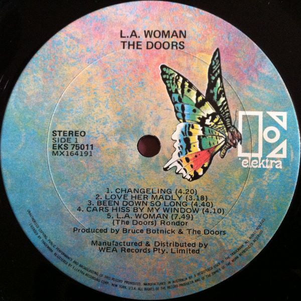 The Doors : L.A. Woman (LP, Album, RE)