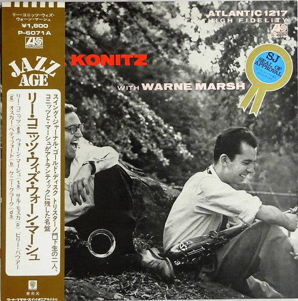 Lee Konitz With Warne Marsh : Lee Konitz With Warne Marsh (LP, Album, Mono, RE)
