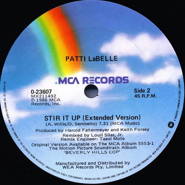 Patti LaBelle & Michael McDonald : On My Own (12")