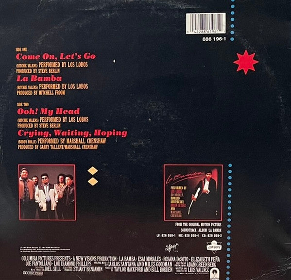 Los Lobos : Come On, Let's Go (12", Maxi)
