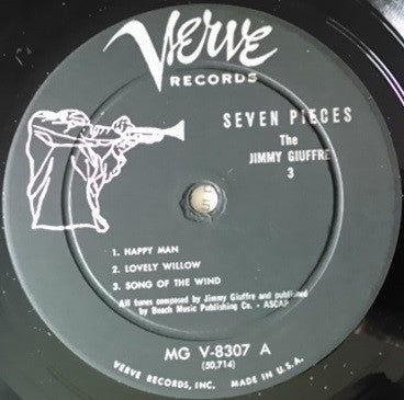 The Jimmy Giuffre Trio : 7 Pieces (LP, Album)