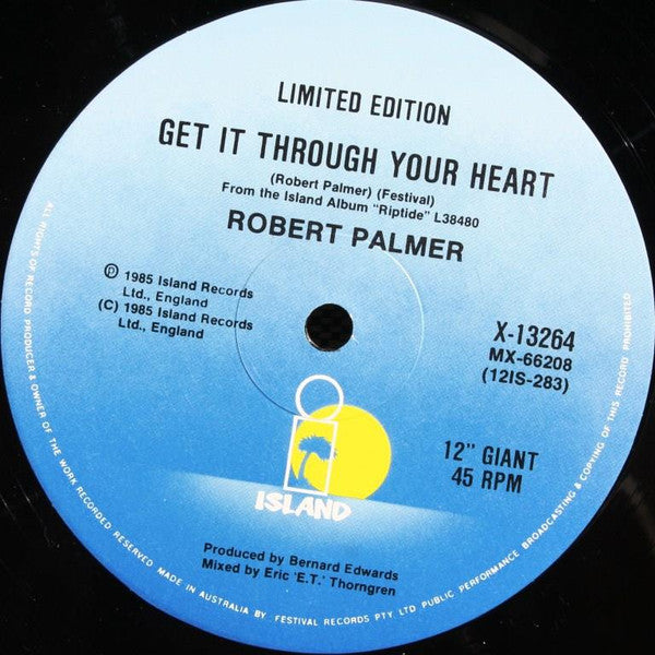 Robert Palmer : I Didn't Mean To Turn You On (12", Single, Ltd)