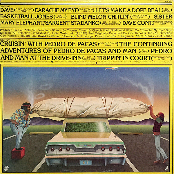 Cheech & Chong : Cheech & Chong's Greatest Hit (LP, Comp, 'Sh)