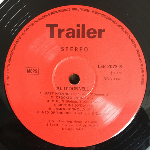 Al O'Donnell : Al O'Donnell (LP, Album)
