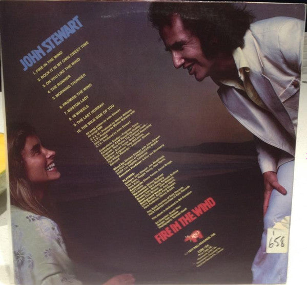 John Stewart (2) : Fire In The Wind (LP, Album)