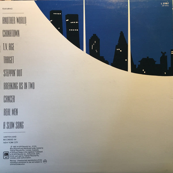 Joe Jackson : Night And Day (LP, Album)