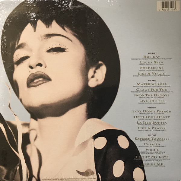 Madonna : The Immaculate Collection (2xLP, Comp)