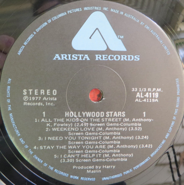 The Hollywood Stars : The Hollywood Stars (LP, Album)