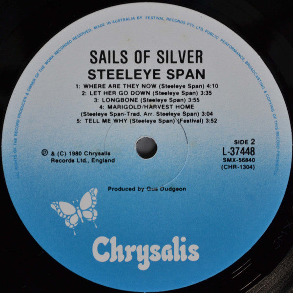 Steeleye Span : Sails Of Silver (LP, Album)