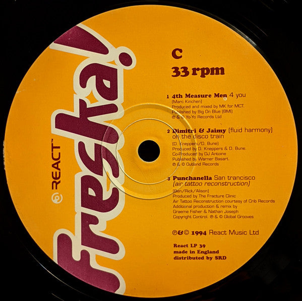 Various : Freska! (2xLP, Comp)