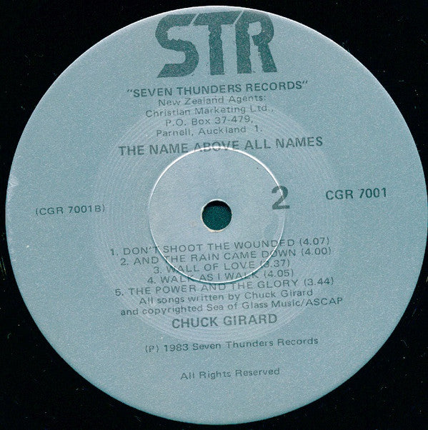 Chuck Girard : The Name Above All Names (LP, Album)