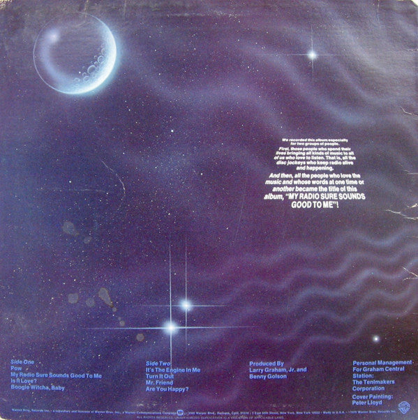 Larry Graham And Graham Central Station* : My Radio Sure Sounds Good To Me (LP, Album)