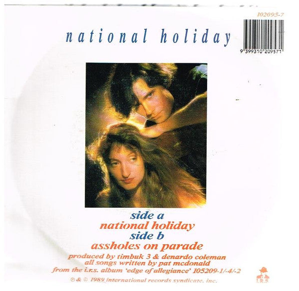 Timbuk 3 : National Holiday (7")