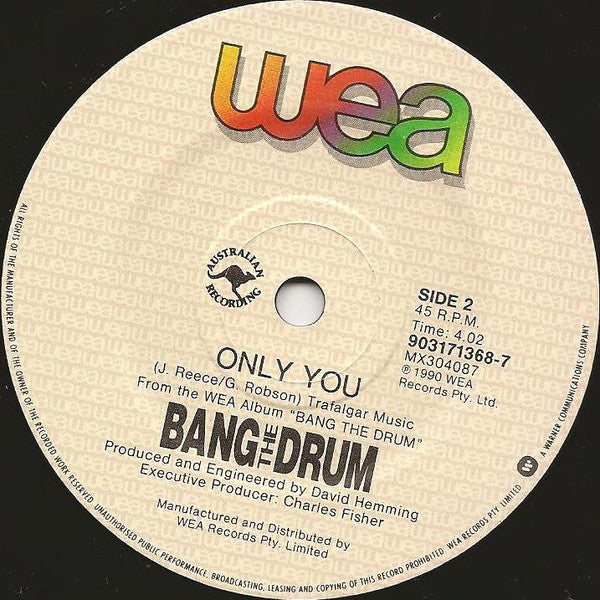 Bang The Drum (4) : Passion (7", Single)