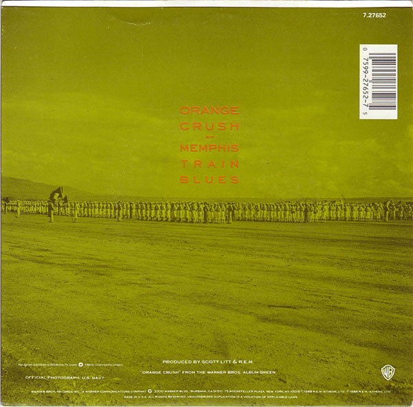 R.E.M. : Orange Crush (7", Single)