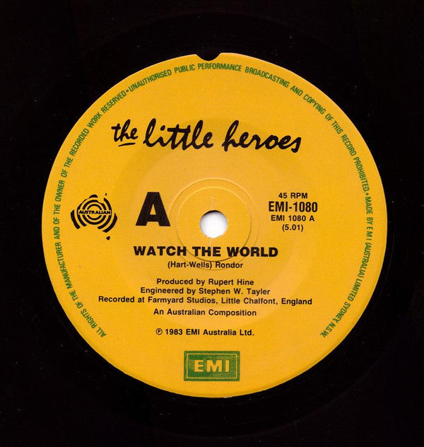 Little Heroes : Watch The World (7")